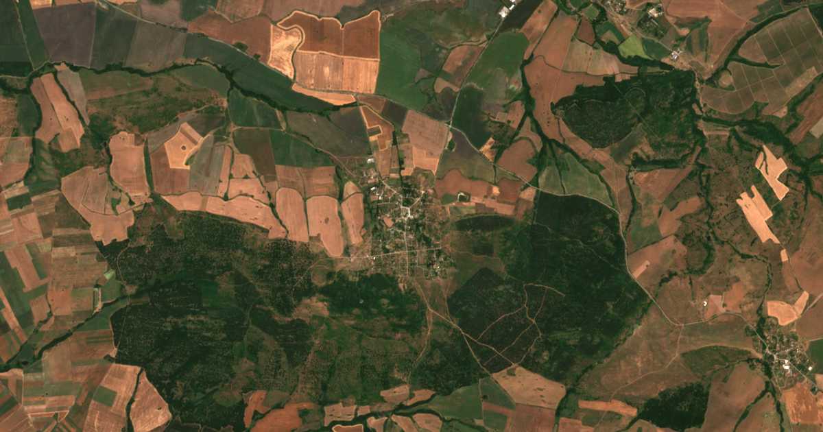 Satelitska karta: Mamarčevo