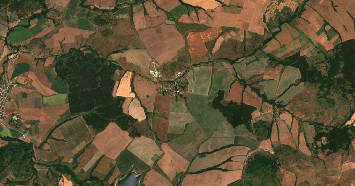 Satelitska karta: Ružica