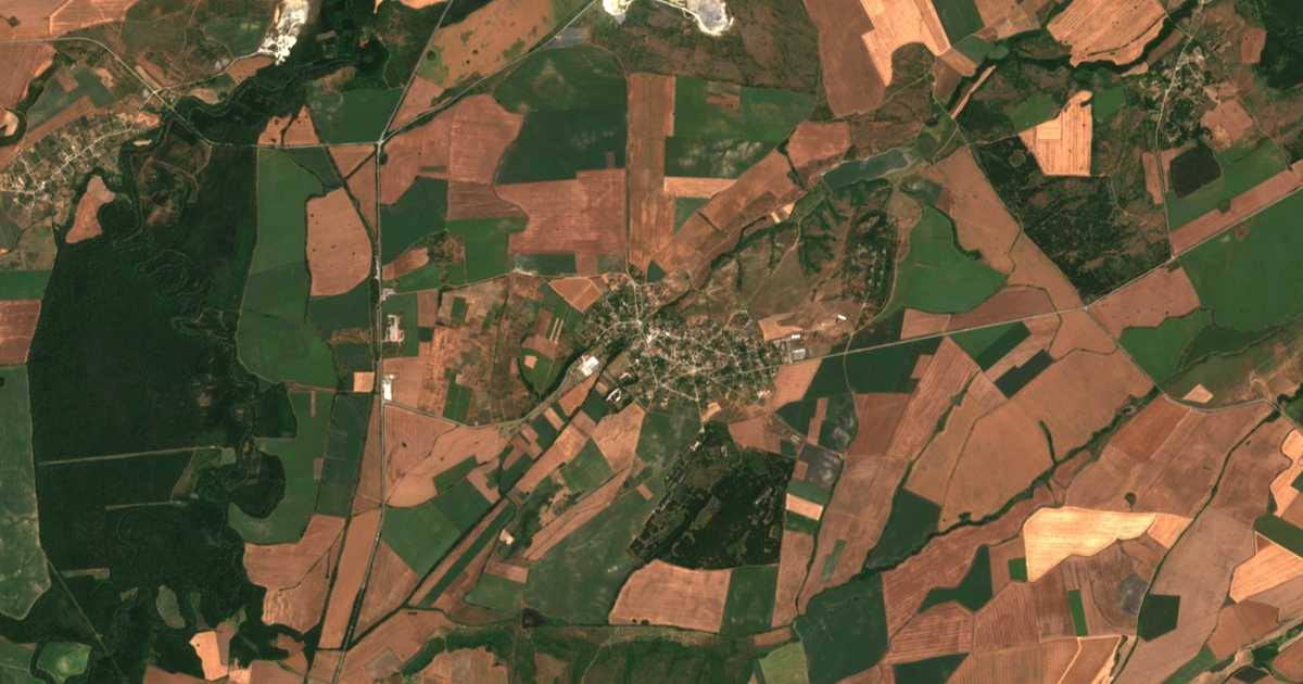 Satelitska karta: Bojanovo