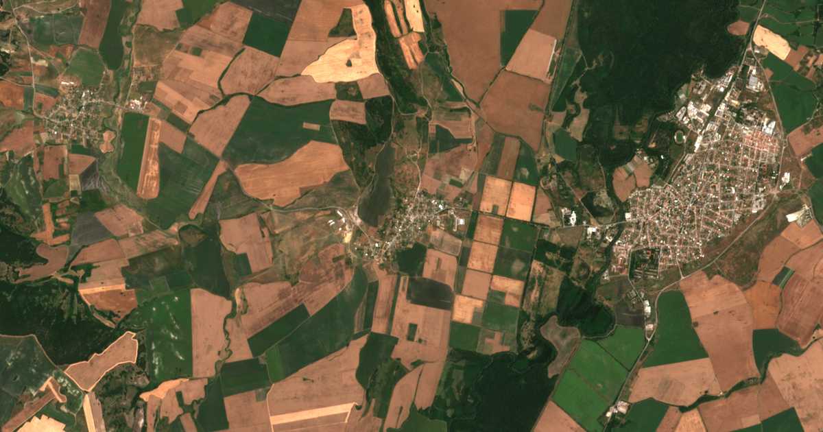 Satelitska karta: Izgrev