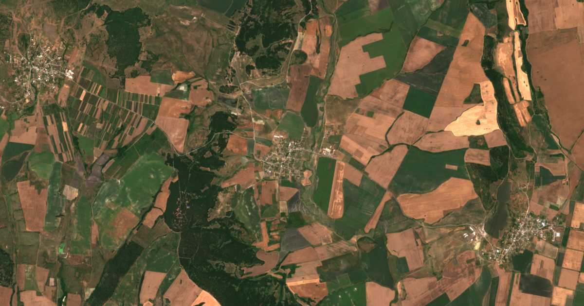Satelitska karta: Pčela