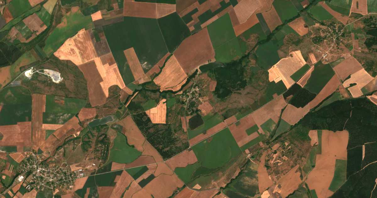 Satelitska karta: Strojno
