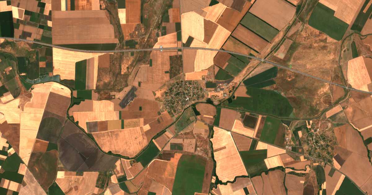Satelitska karta: Vodeničane