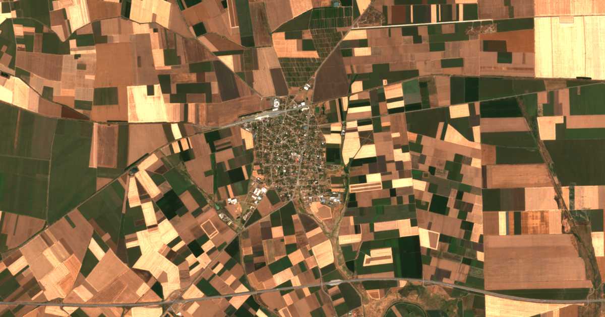 Satelitska karta: Zimnica