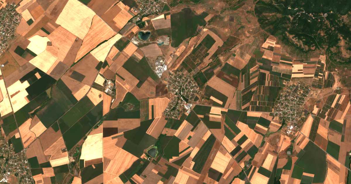 Satelitska karta: Kalčevo