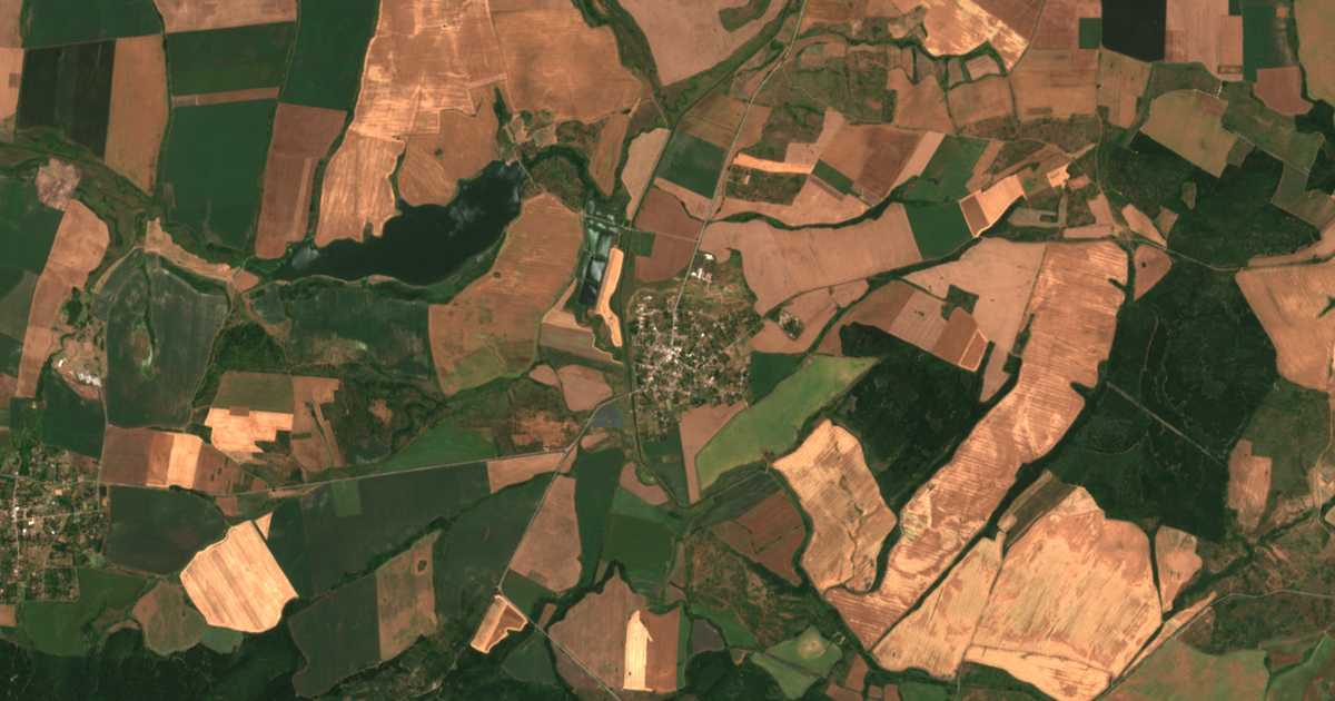 Satelitska karta: Krumovo