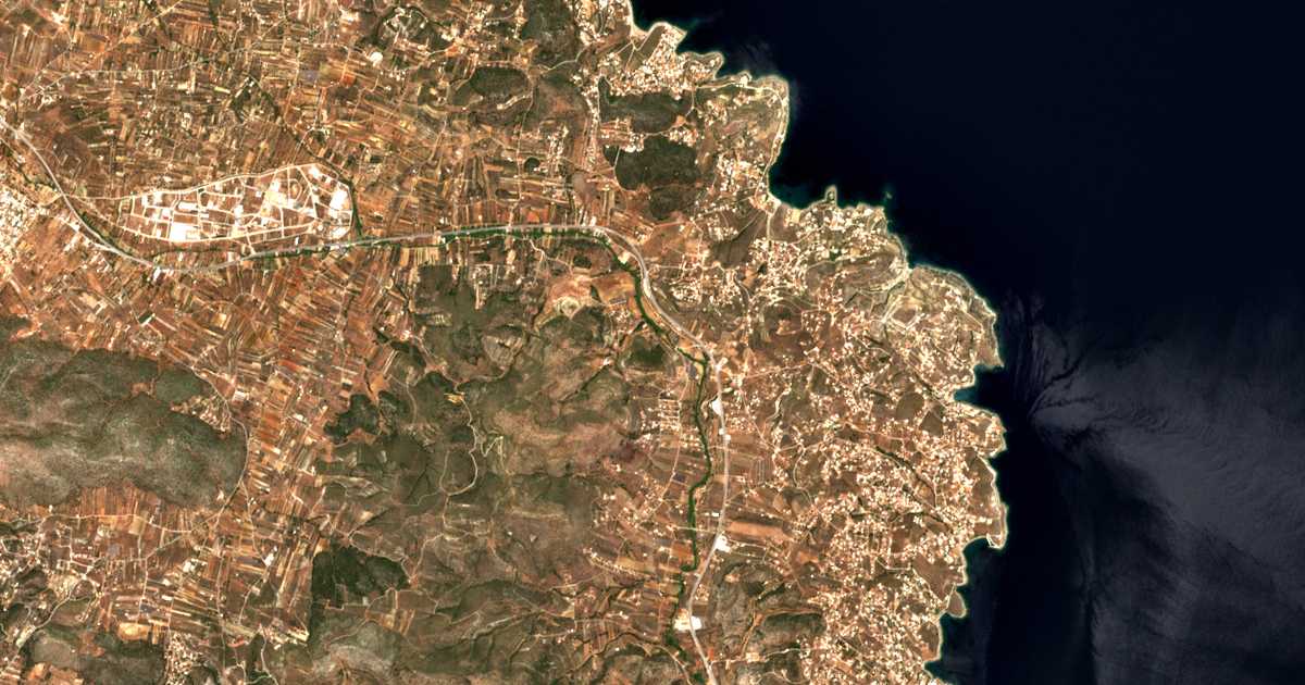 Satelitska karta: Dipséliza