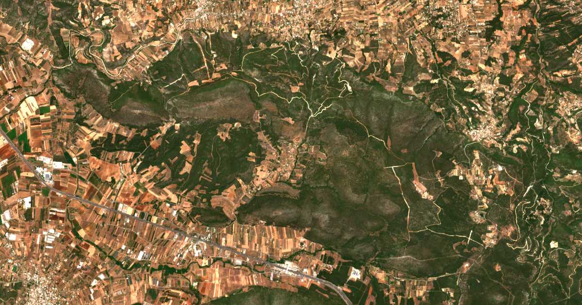 Satelitska karta: Asprochórion