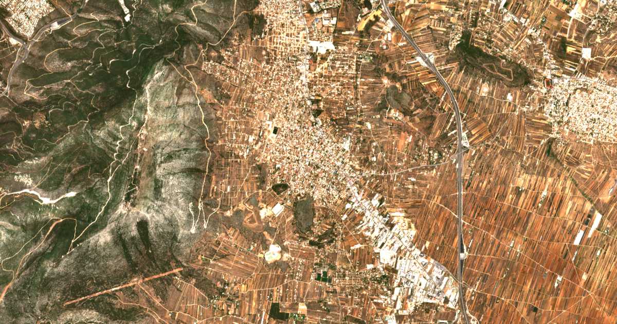 Satelitska karta: Paianía