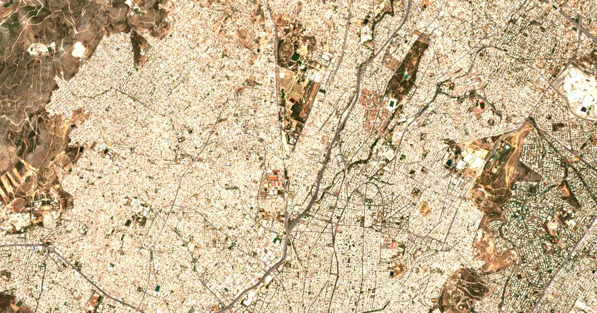 Satelitska karta: Ágioi Anárgyroi