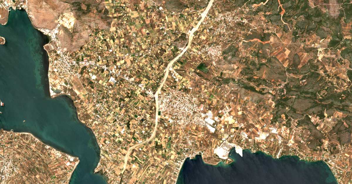 Satelitska karta: Vasilikón