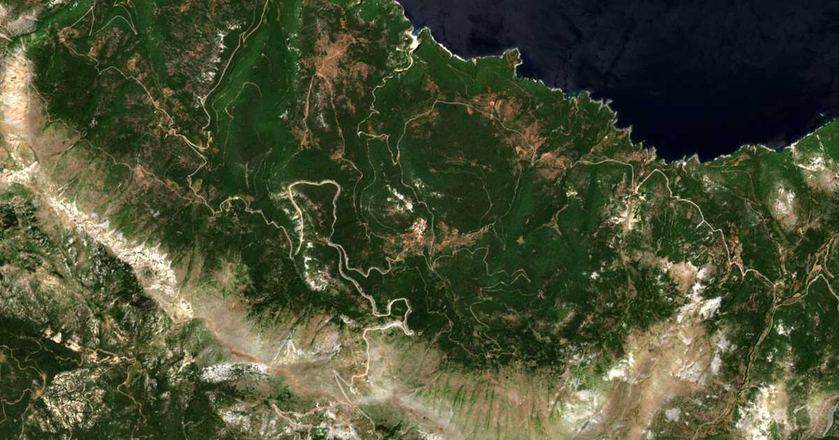 Satelitska karta: Glyfáda