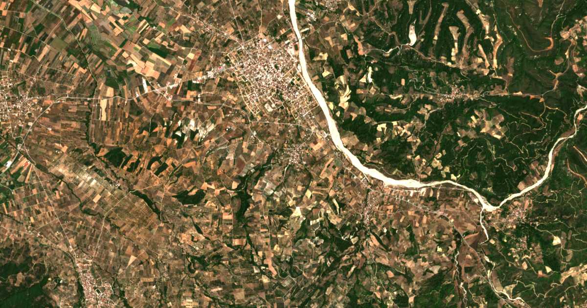 Satelitska karta: Ágios Geórgios
