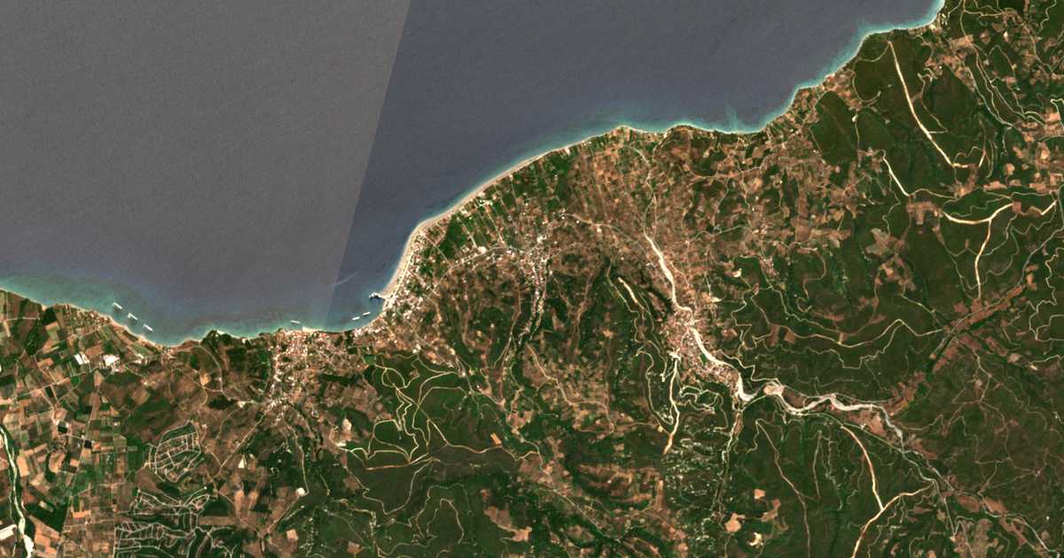 Satelitska karta: Artemizij