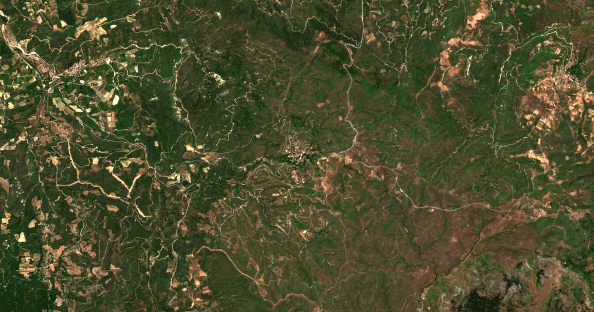 Satelitska karta: Kokkinomiléa