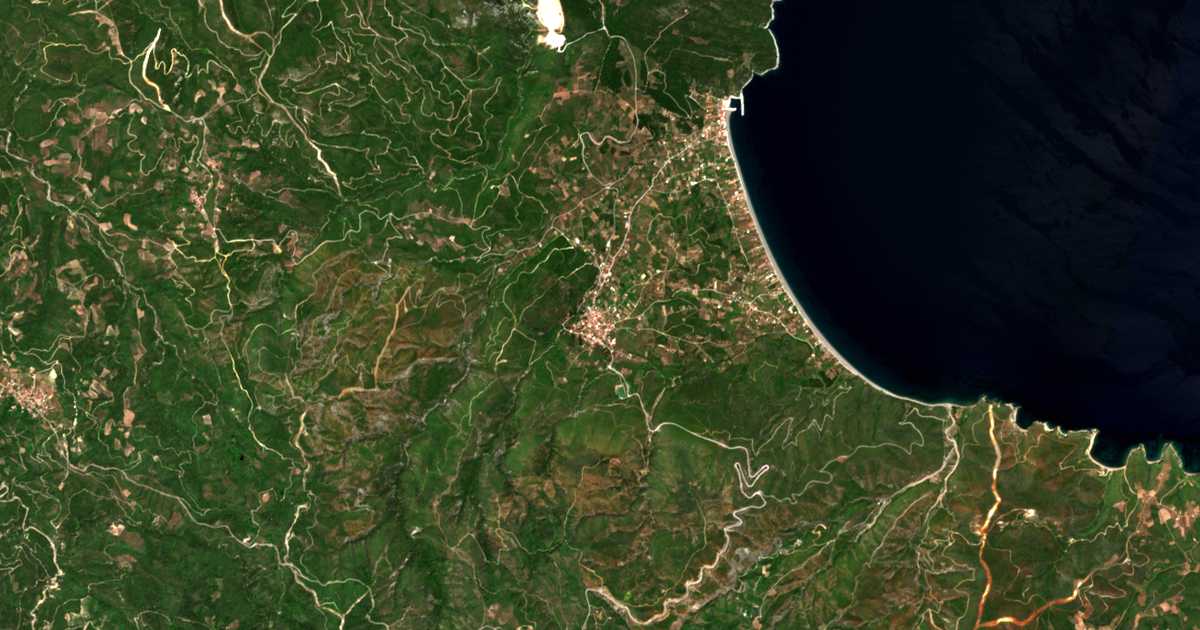 Satelitska karta: Vasiliká