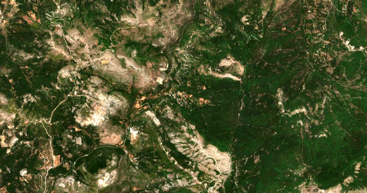 Satelitska karta: Ágios Dimítrios