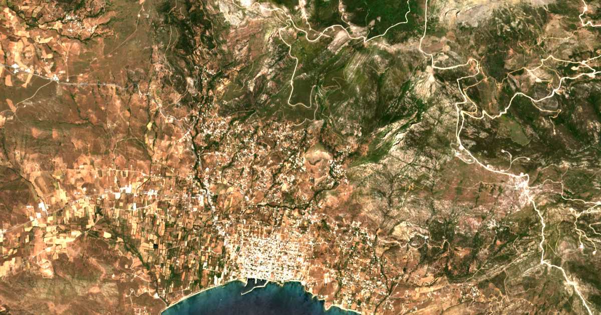Satelitska karta: Grampiá