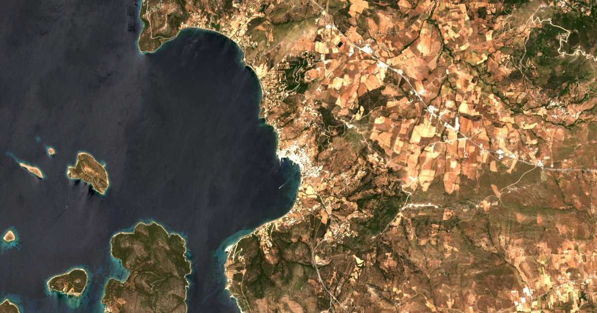 Satelitska karta: Marmárion