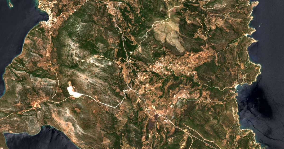 Satelitska karta: Raptaíoi