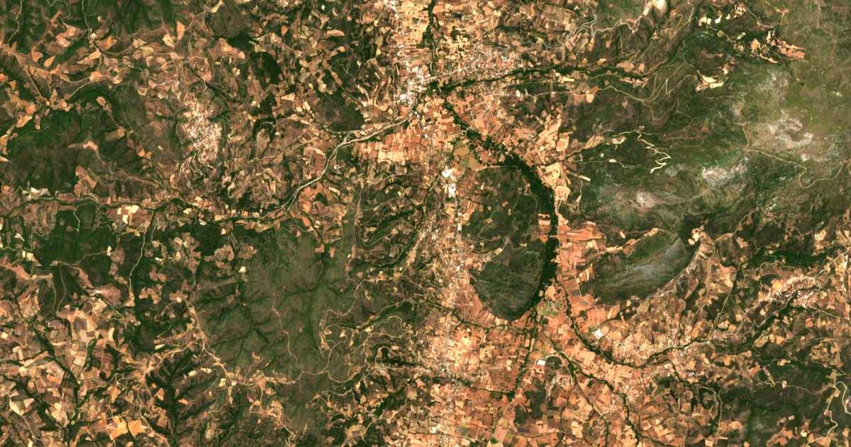 Satelitska karta: Lofískos