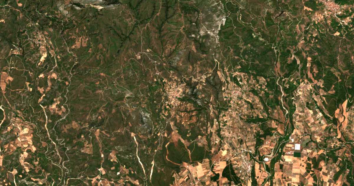 Satelitska karta: Kourkouloí
