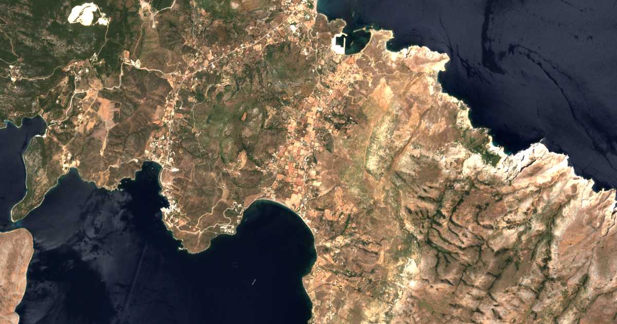 Satelitska karta: Loutrón