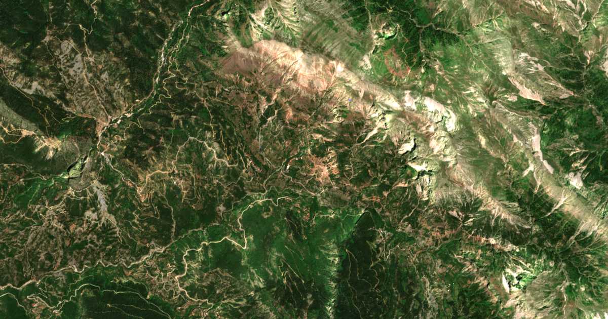 Satelitska karta: Prasiá