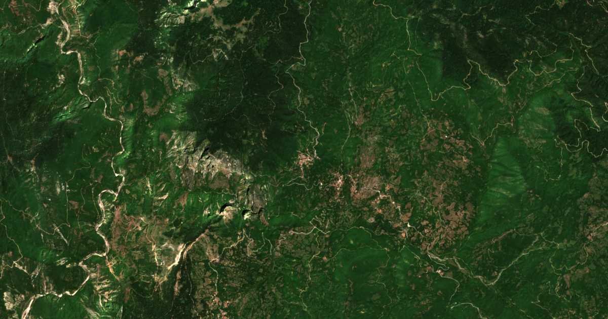 Satelitska karta: Kleistón