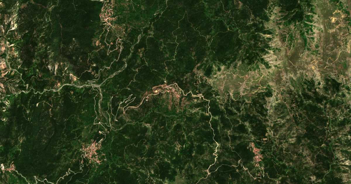 Satelitska karta: Stávloi
