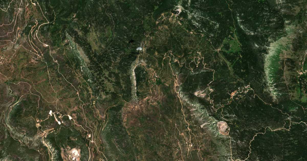 Satelitska karta: Drosochórion