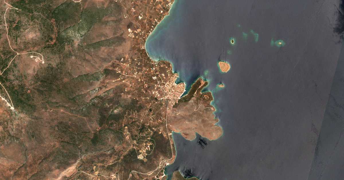 Satelitska karta: Galaxídion