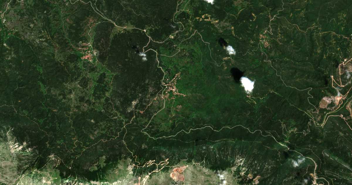 Satelitska karta: Kaloskopí