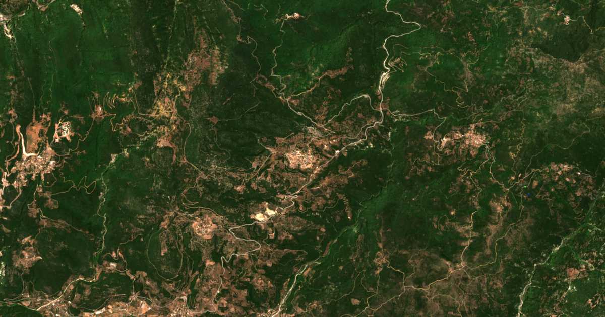 Satelitska karta: Filothéi