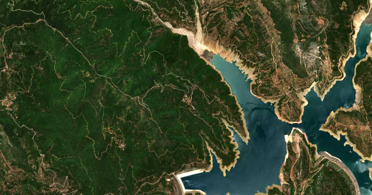 Satelitska karta: Kókkinon
