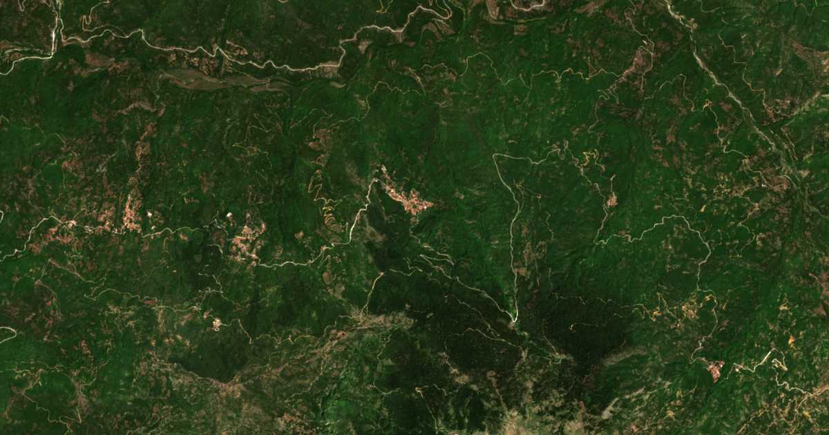 Satelitska karta: Potidáneia