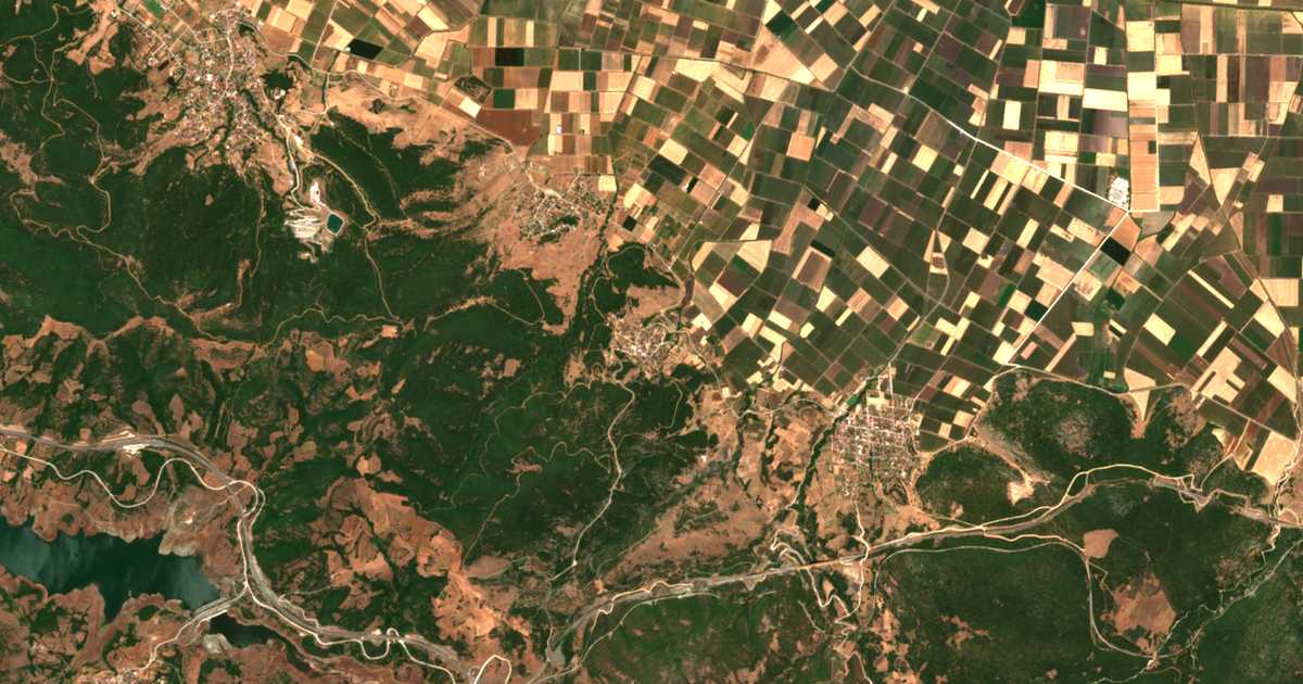 Satelitska karta: Gavrákia