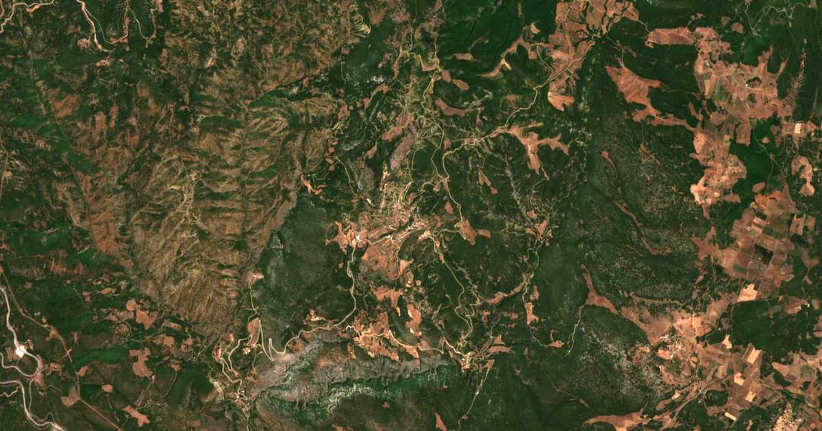 Satelitska karta: Dívri