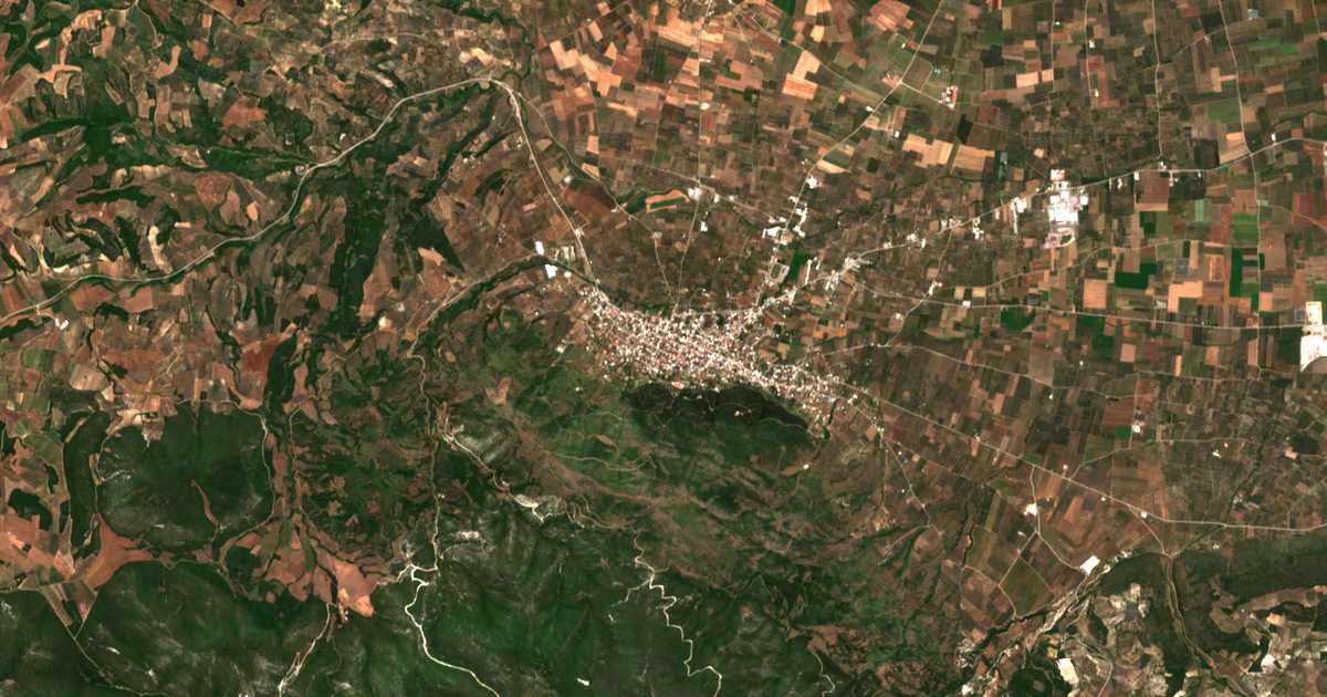 Satelitska karta: Atalánti