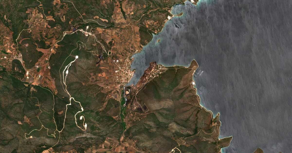 Satelitska karta: Metalleía