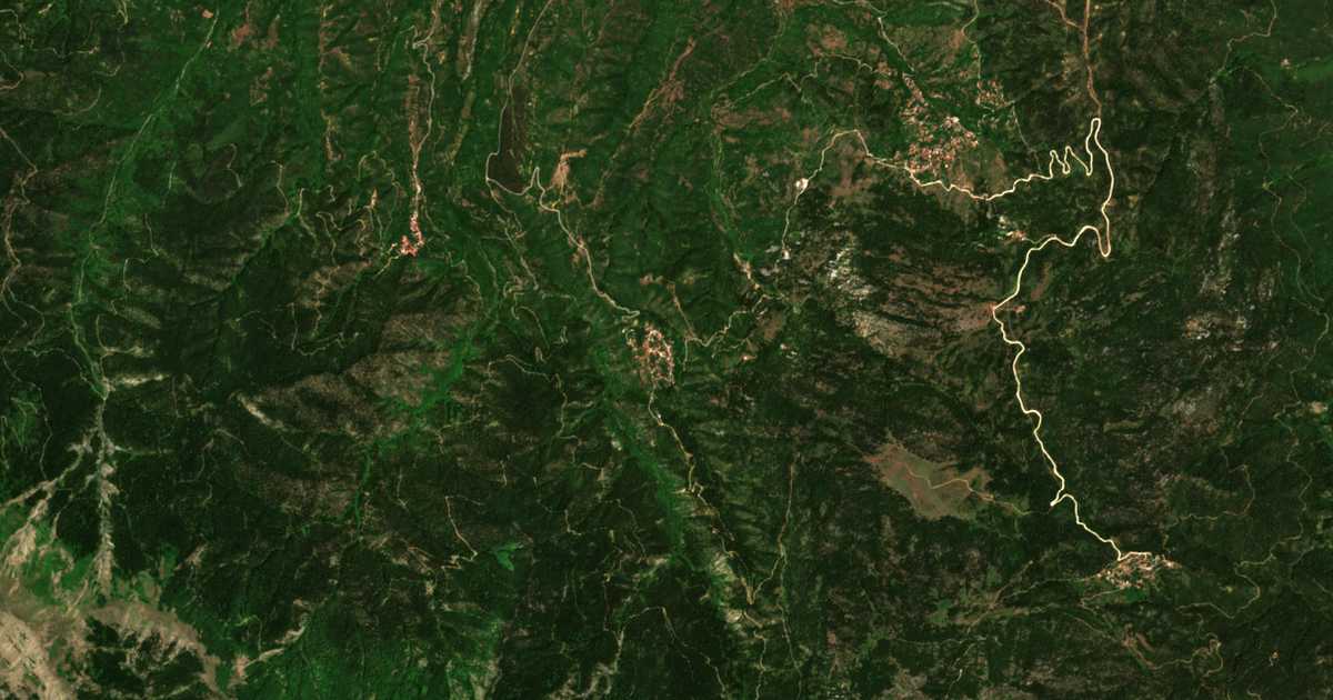Satelitska karta: Kolokythiá