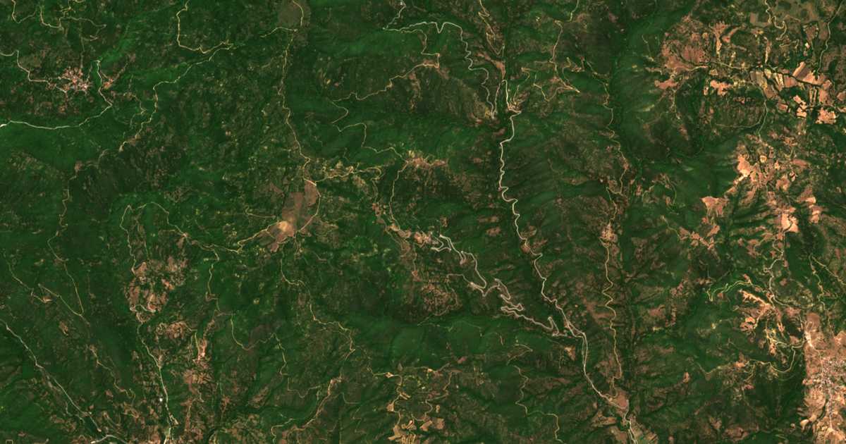 Satelitska karta: Litóselon