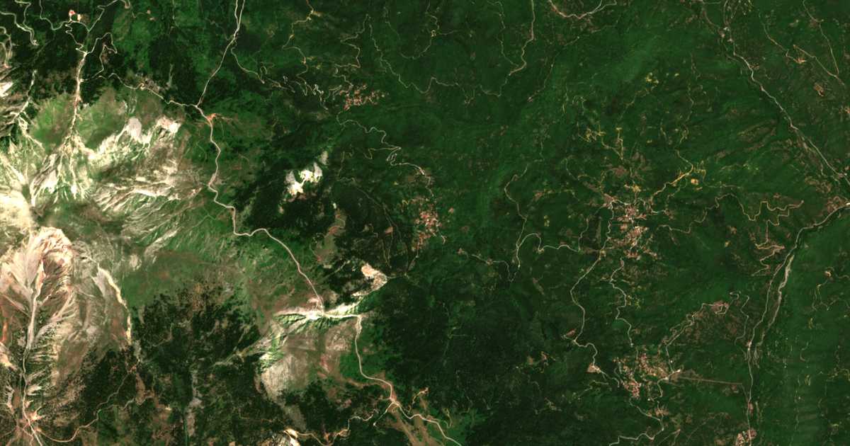 Satelitska karta: Mavrílon