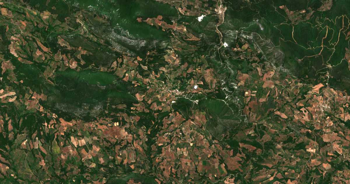 Satelitska karta: Ágnanti