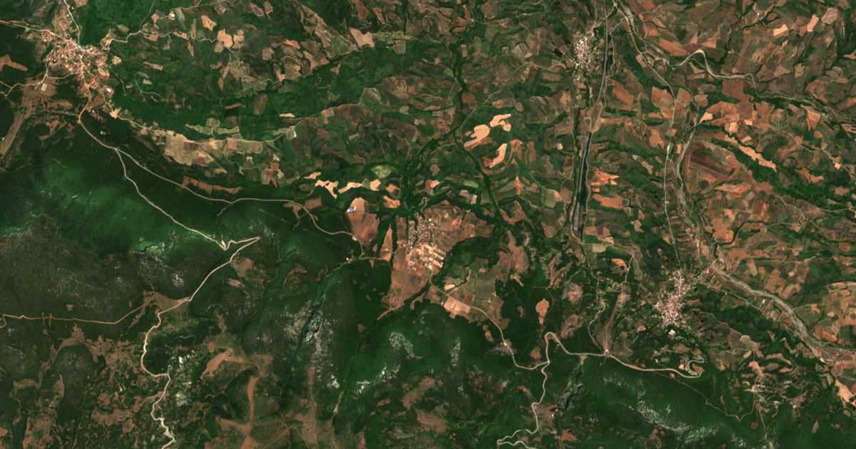 Satelitska karta: Kallídromon