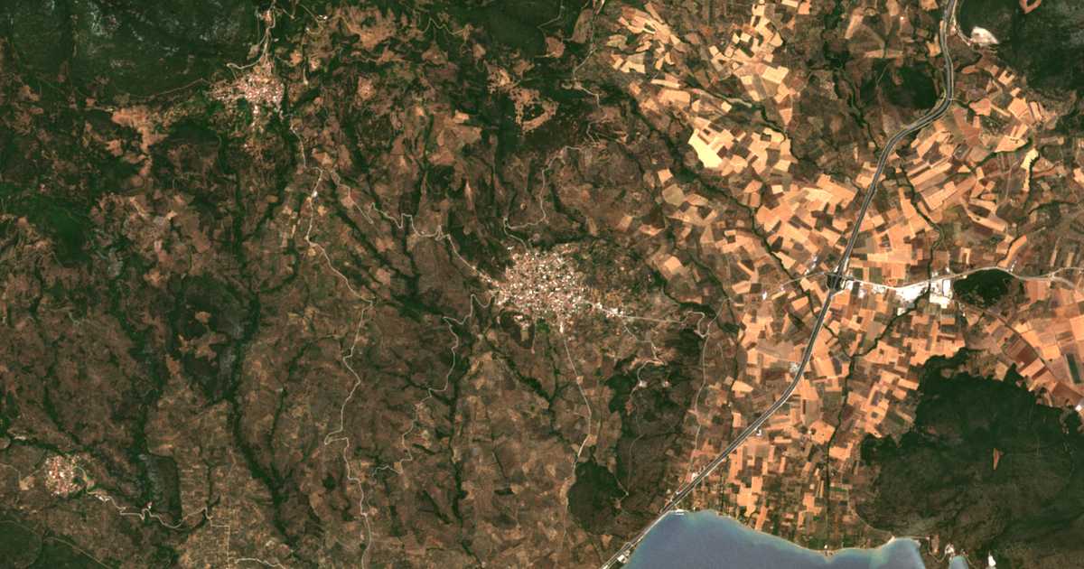 Satelitska karta: Pelasgía
