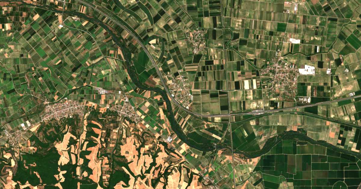 Satelitska karta: Prasináda