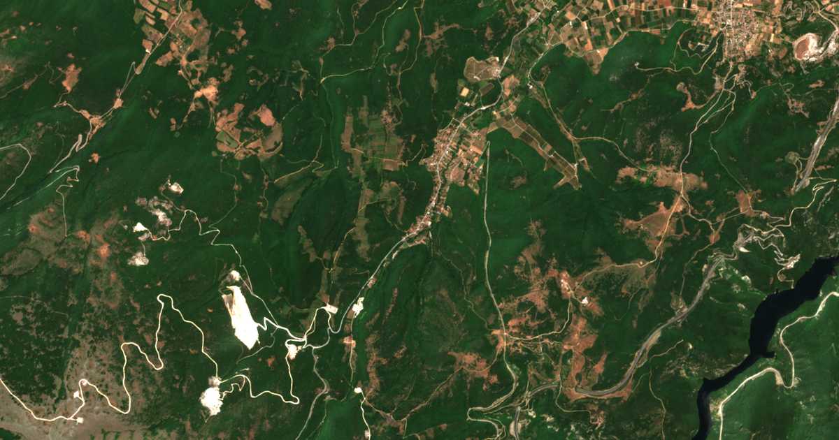 Satelitska karta: Georgianoí