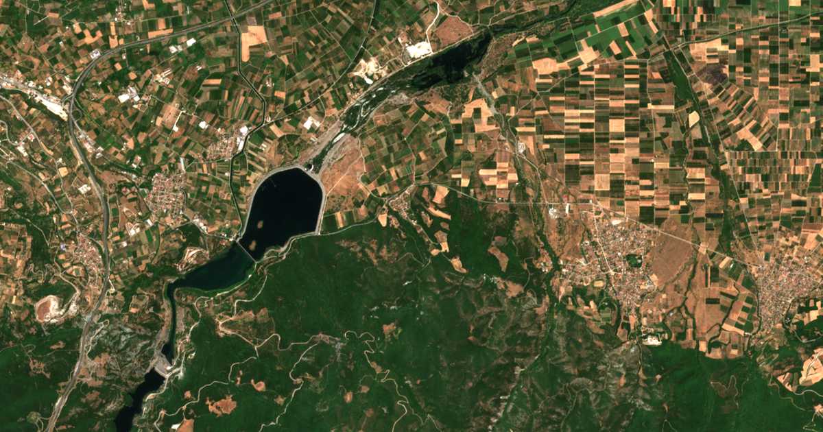 Satelitska karta: Metóchion Prodrómou
