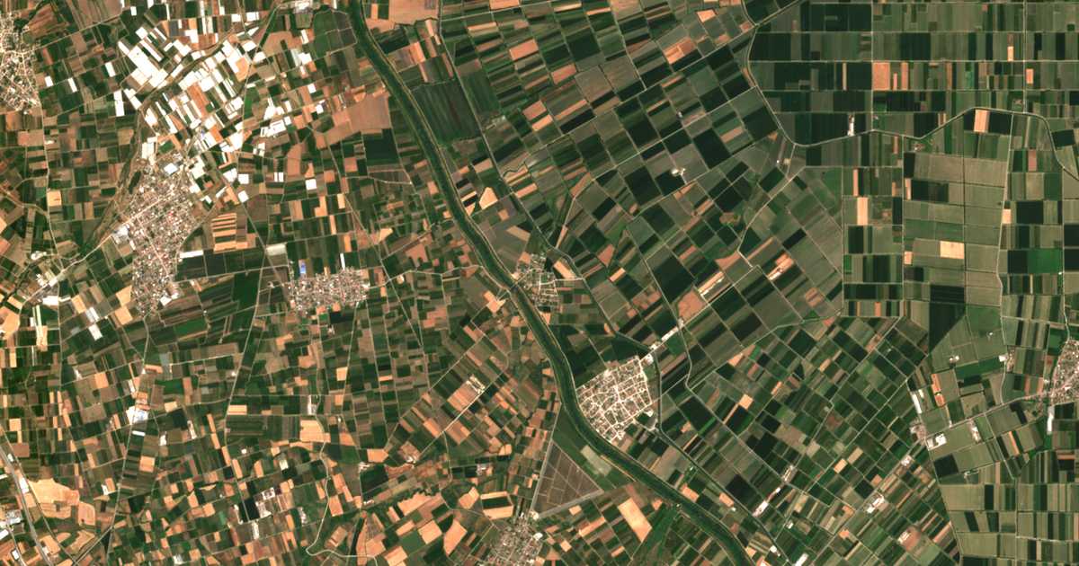 Satelitska karta: Palaiá Lykógianni